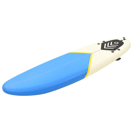 Surfebrett Blå Og Kremhvit 170 Cm