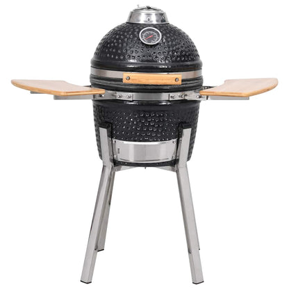 Kamado Kullgrill Med Røyker Keramisk 81 Cm