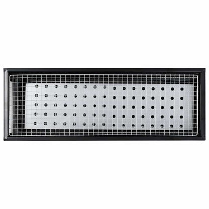 Bærbar Campinggrill Stål 60X22,5X33 Cm