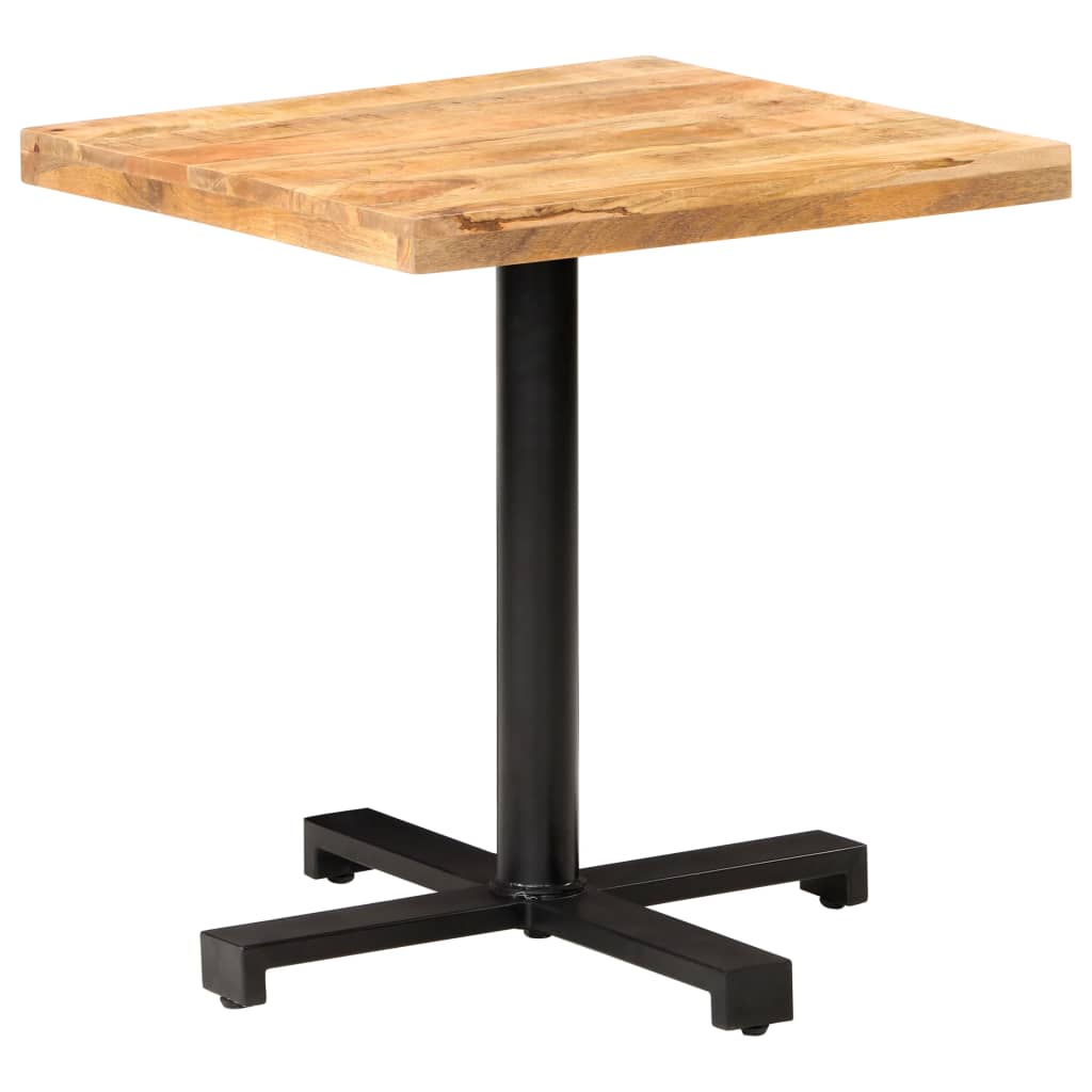 Bistrobord Firkantet 70X70X75 Cm Grovt Mangotre