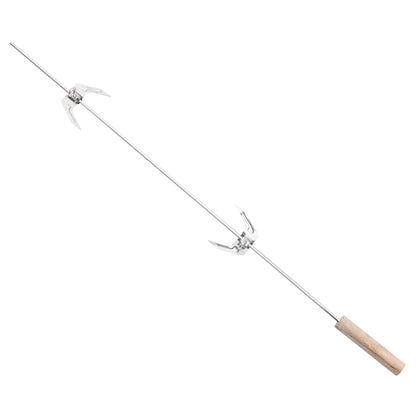 Kullgrill Med Hjul Svart Stål