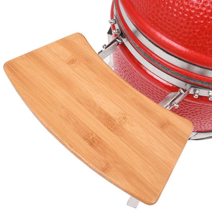 Kamado Kullgrill Med Røyker Keramisk 81 Cm