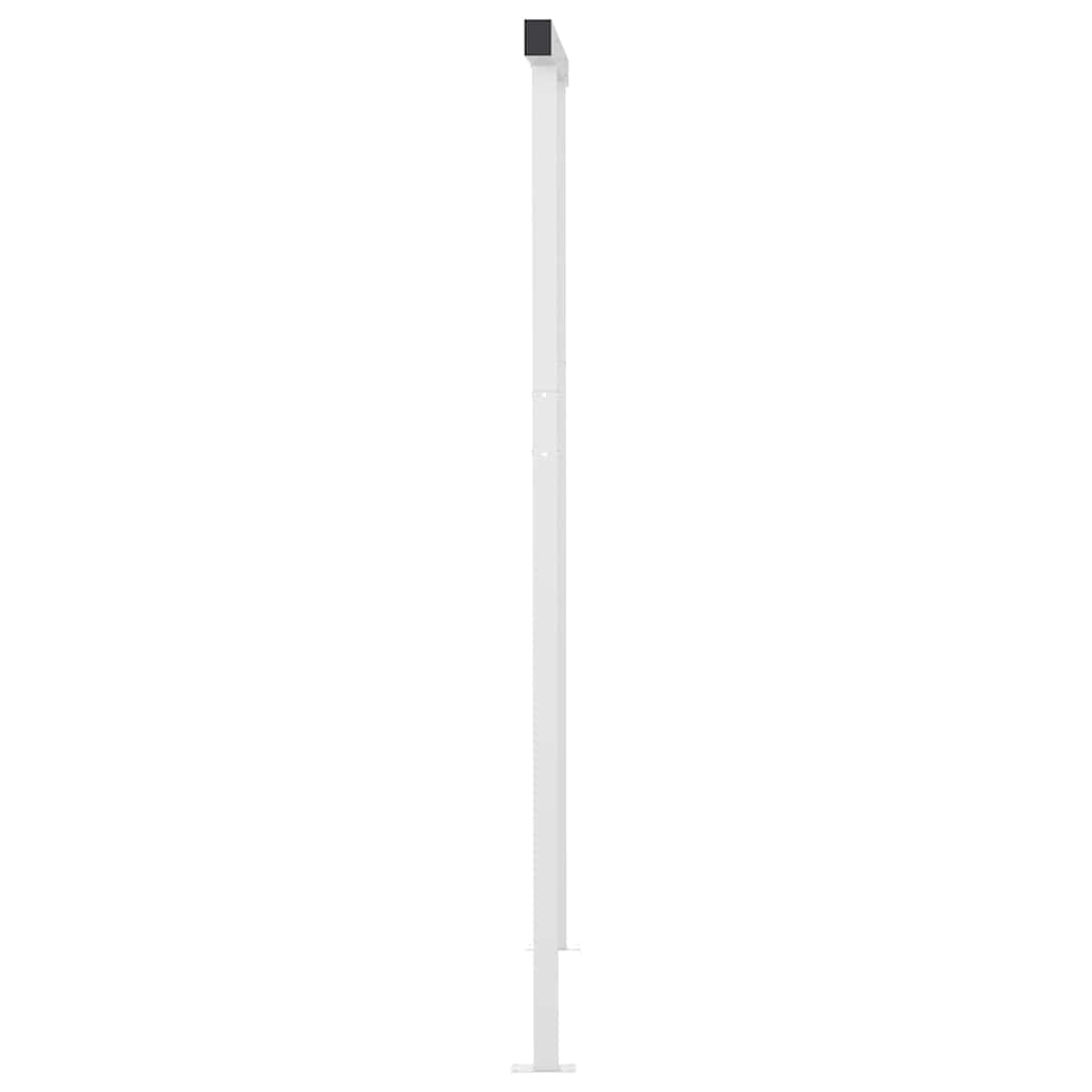 Automatisk Markise Med Led Og Vindsensor 3X2,5 M Kremhvit