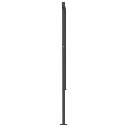 Automatisk Markise Med Vindsensor Og Led 6X3,5 M Gul Og Hvit