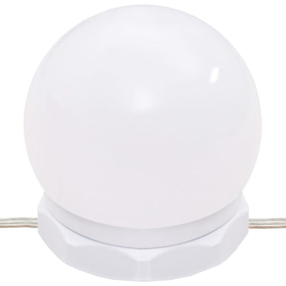 Led Speilskap Svart 91X15X76,5 Cm