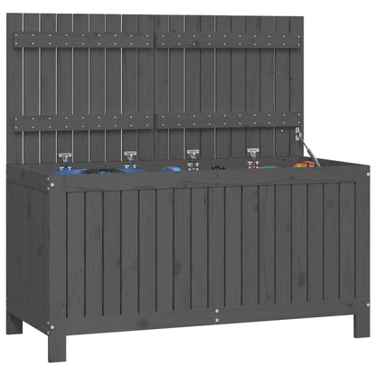 Putekasse Grå 121X55X64 Cm Heltre Furu
