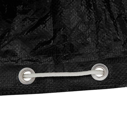 L-Formet Hagemøbeltrekk 2 Stk 16 Maljer 260X210X80 Cm
