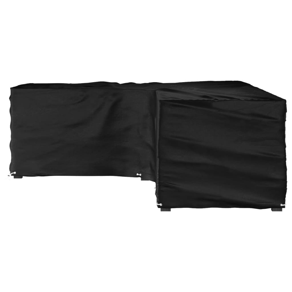L-Formet Hagemøbeltrekk 18 Maljer 220X285X80 Cm