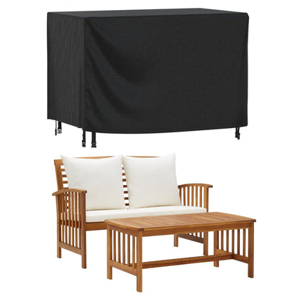 Hagemøbeltrekk Svart 140X70X90 Cm Vanntett 420D