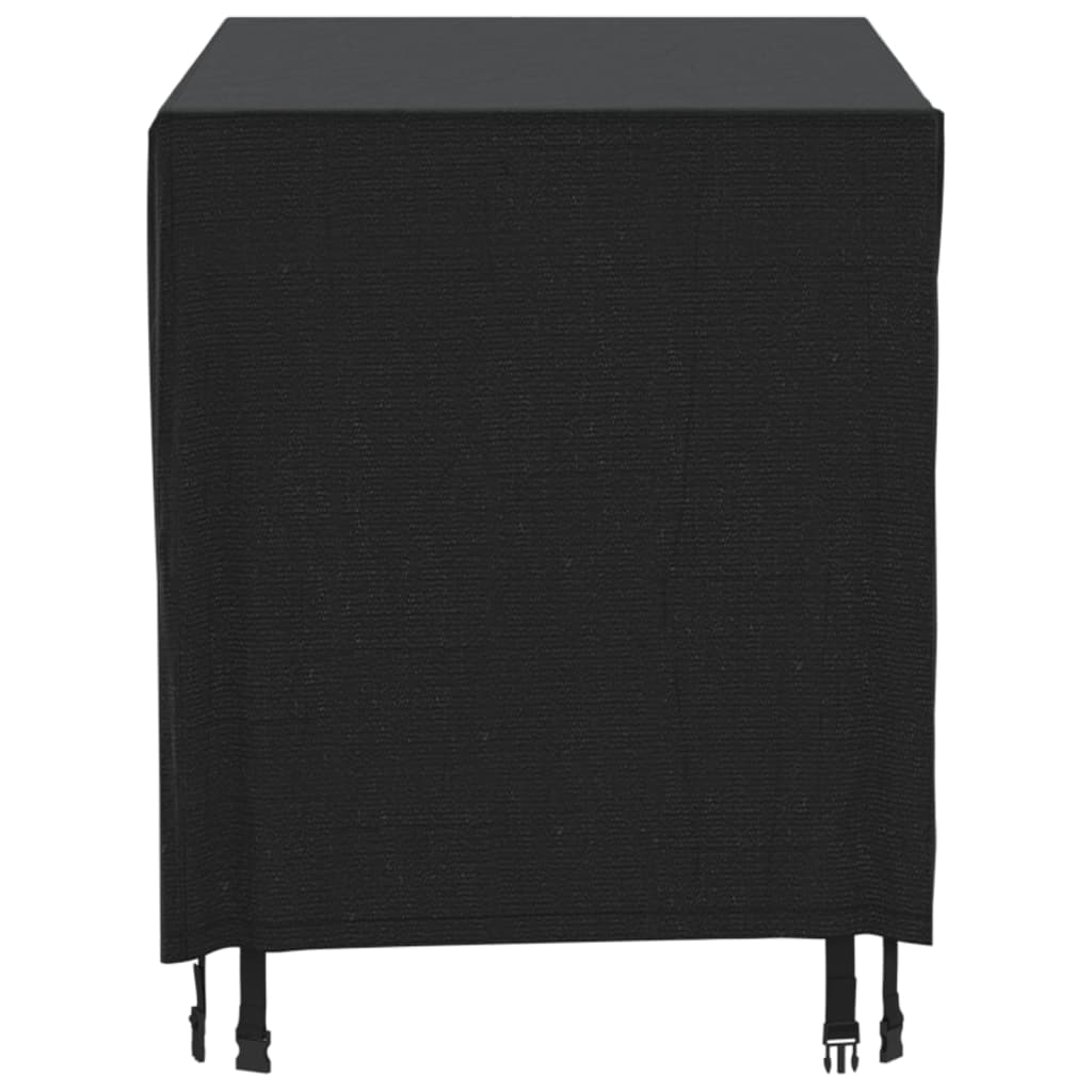 Hagemøbeltrekk Svart 140X70X90 Cm Vanntett 420D
