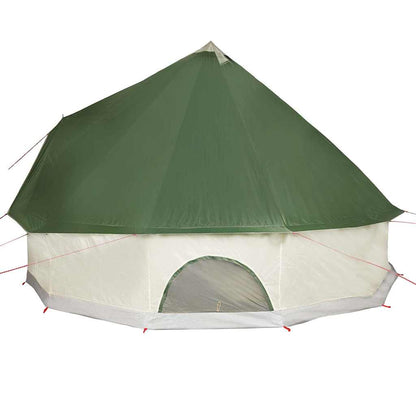 Tipi-Telt For Camping 8 Personer Grønn Vanntett