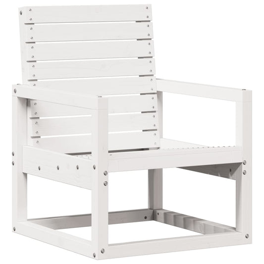 Hagestol Hvit 57,5X63X76 Cm Heltre Furu
