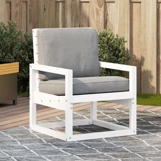 Hagestol Hvit 57,5X63X76 Cm Heltre Furu