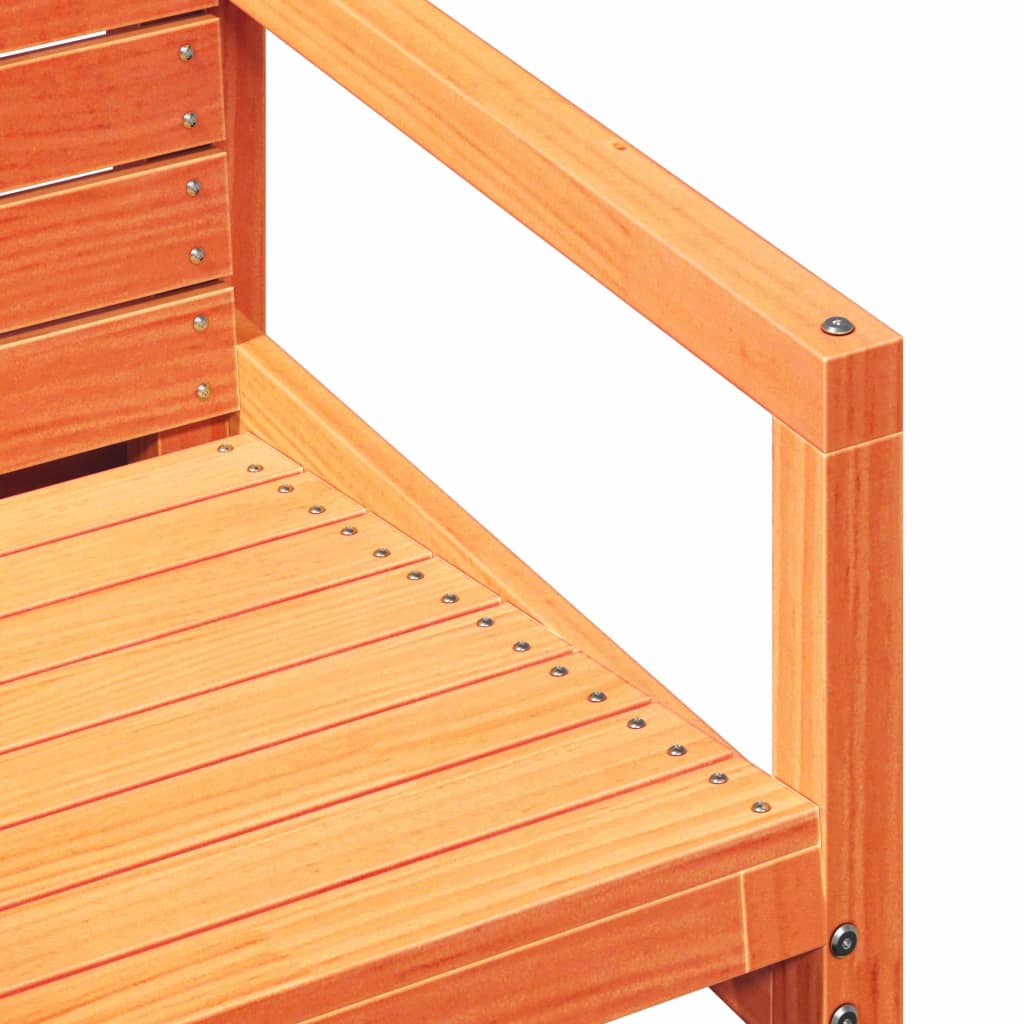 Hagestol Hvit 57,5X63X76 Cm Heltre Furu