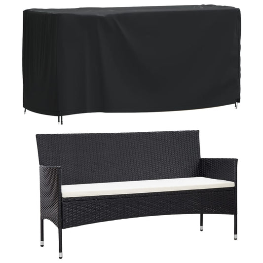 Hagemøbeltrekk 2 Stk Svart 180X70X90 Cm Vanntett 420D