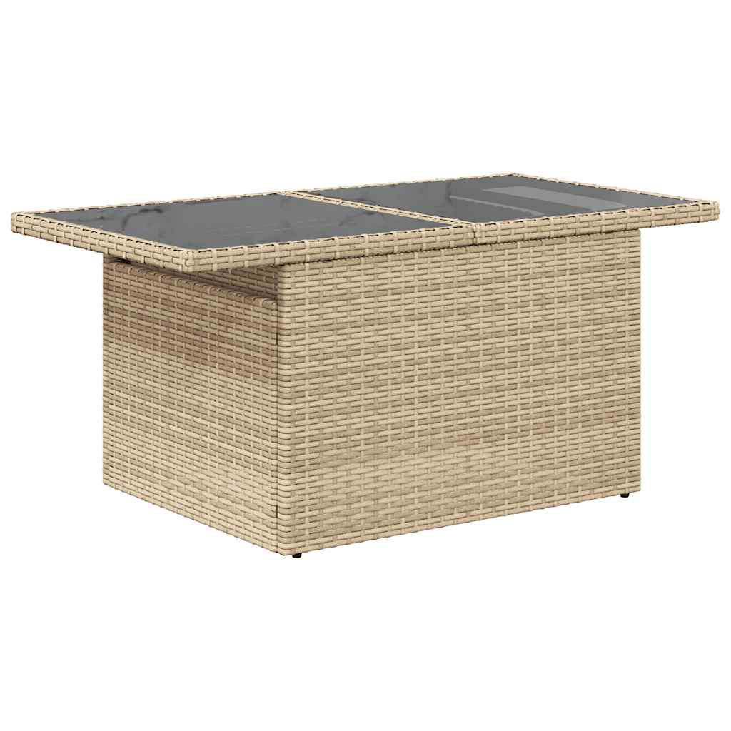 Hagesofaer Med Puter 8 Deler Beige Polyrotting Akasie