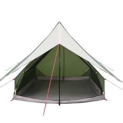 Camping Telt A-Ramme 3-Personers Grønn Vanntett