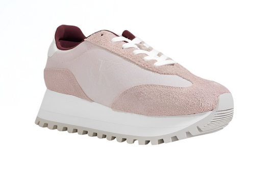 Calvin Klein Lila – Stilrene lilla skinnsneakers for høst og vinter
