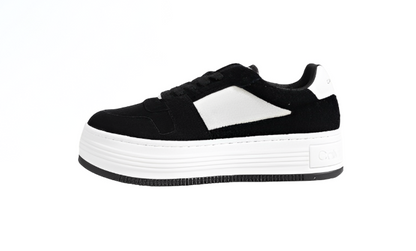 Calvin Klein Eclipse – Elegante svarte skinnsneakers for høst og vinter
