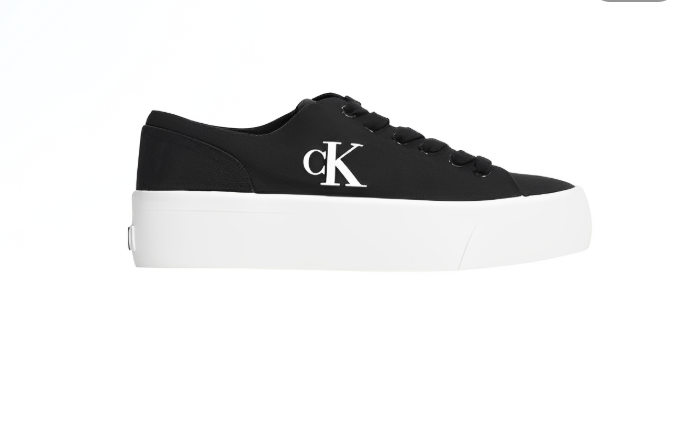 Calvin Klein Jeans Noir – Stilrene sorte bomullssneakers for vår og sommer
