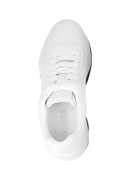 Guess Harper – Stilrene hvite sporty sneakers for vår og sommer
