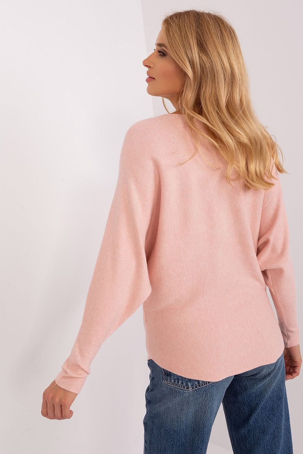 Pink Batwing Sweater