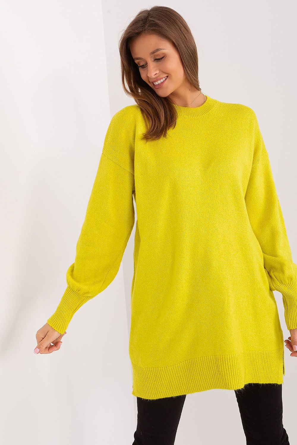 Long Yellow Sweater