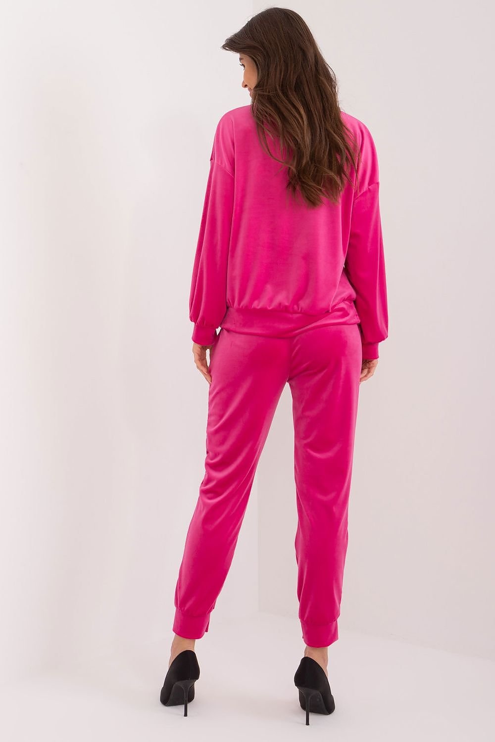 Trendy Velour Tracksuit by Italy Moda