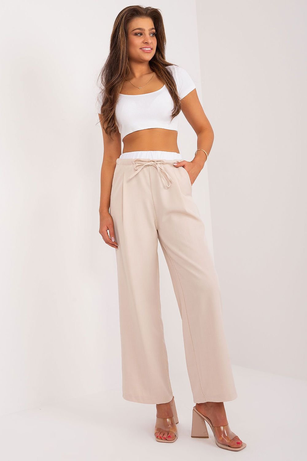 Elegant Palazzo Pants by Italy Moda