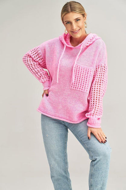 Figl Cozy Hooded Sweater