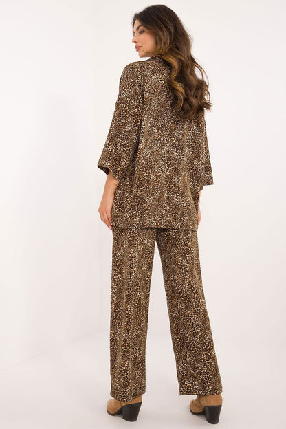 Comfort Print Shirt and Pants Set by Italy Moda