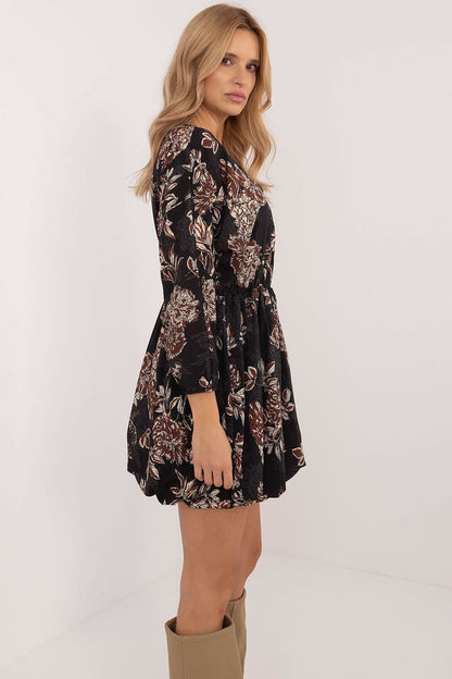 Bombshell Floral Dress by Italy Moda