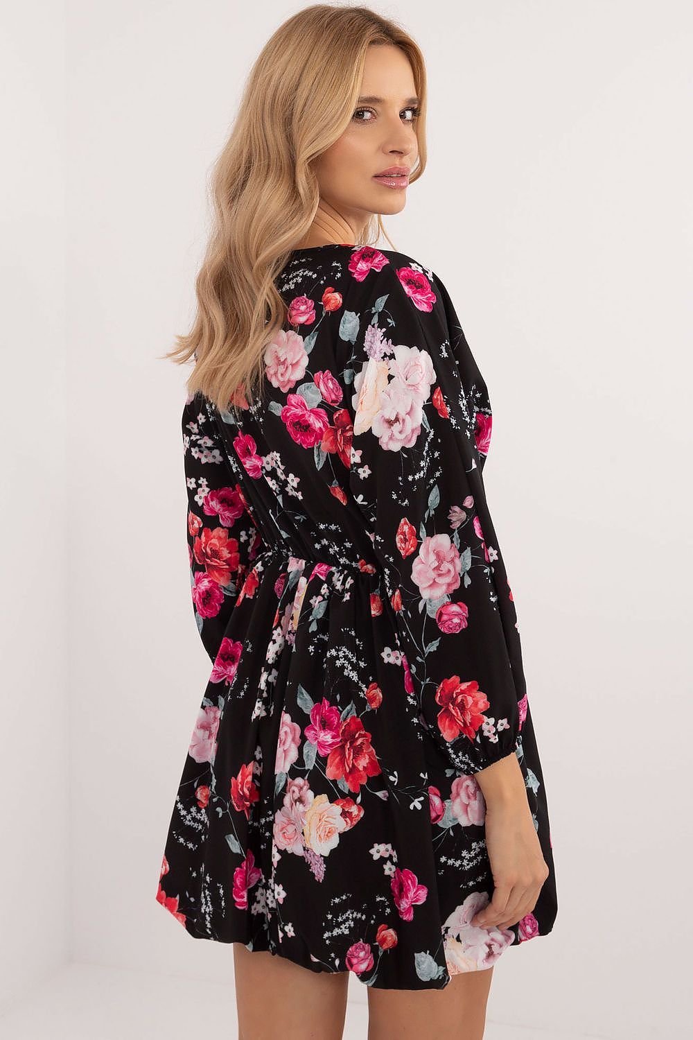 Bombshell Floral Dress by Italy Moda