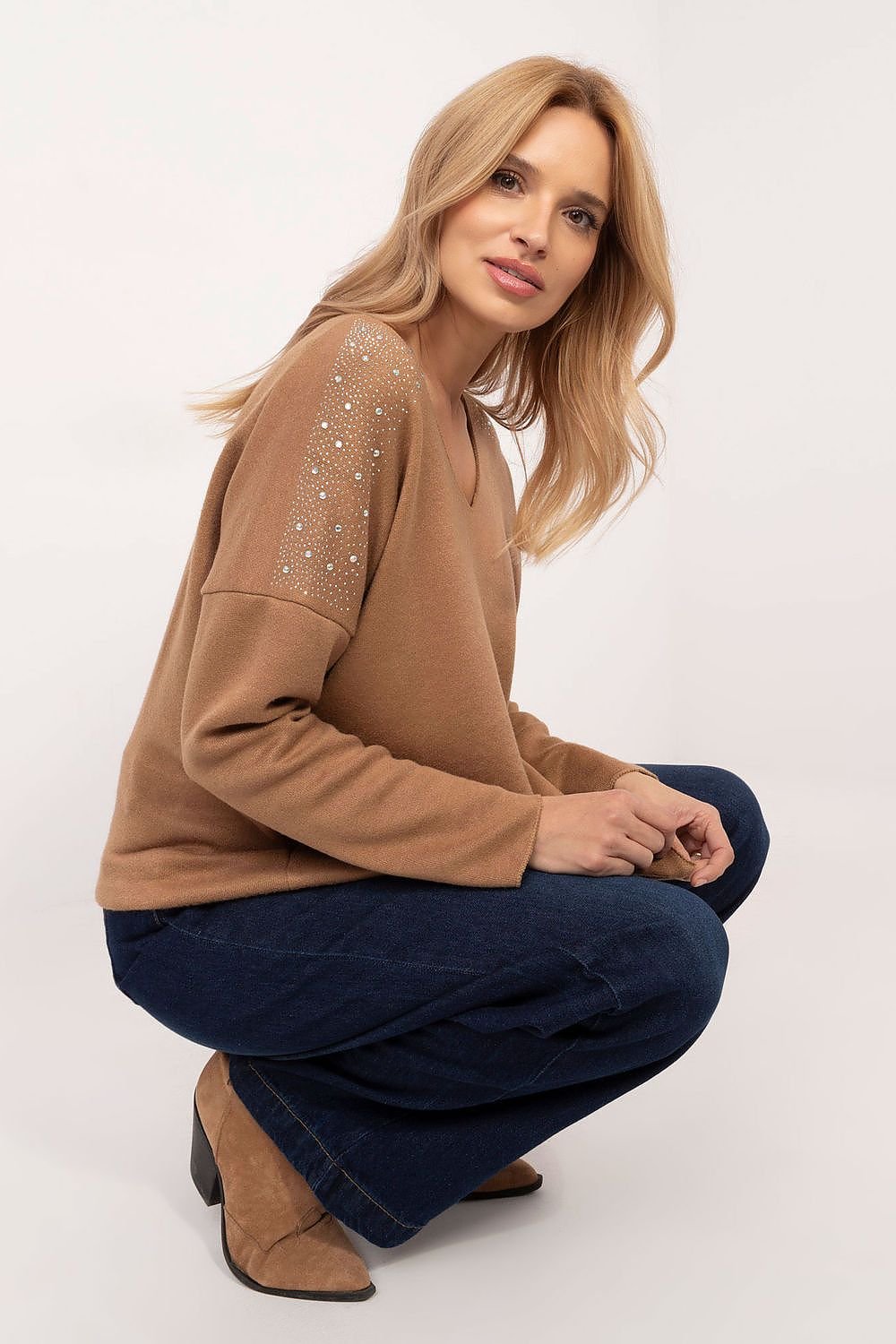 Rhinestone Sweater