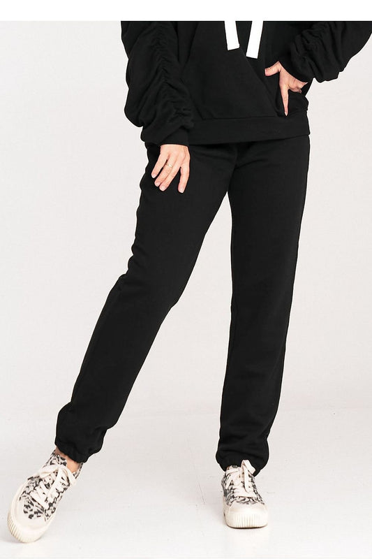 Essential Comfort Sweatpants - Figl black / S MAHYSTYLE