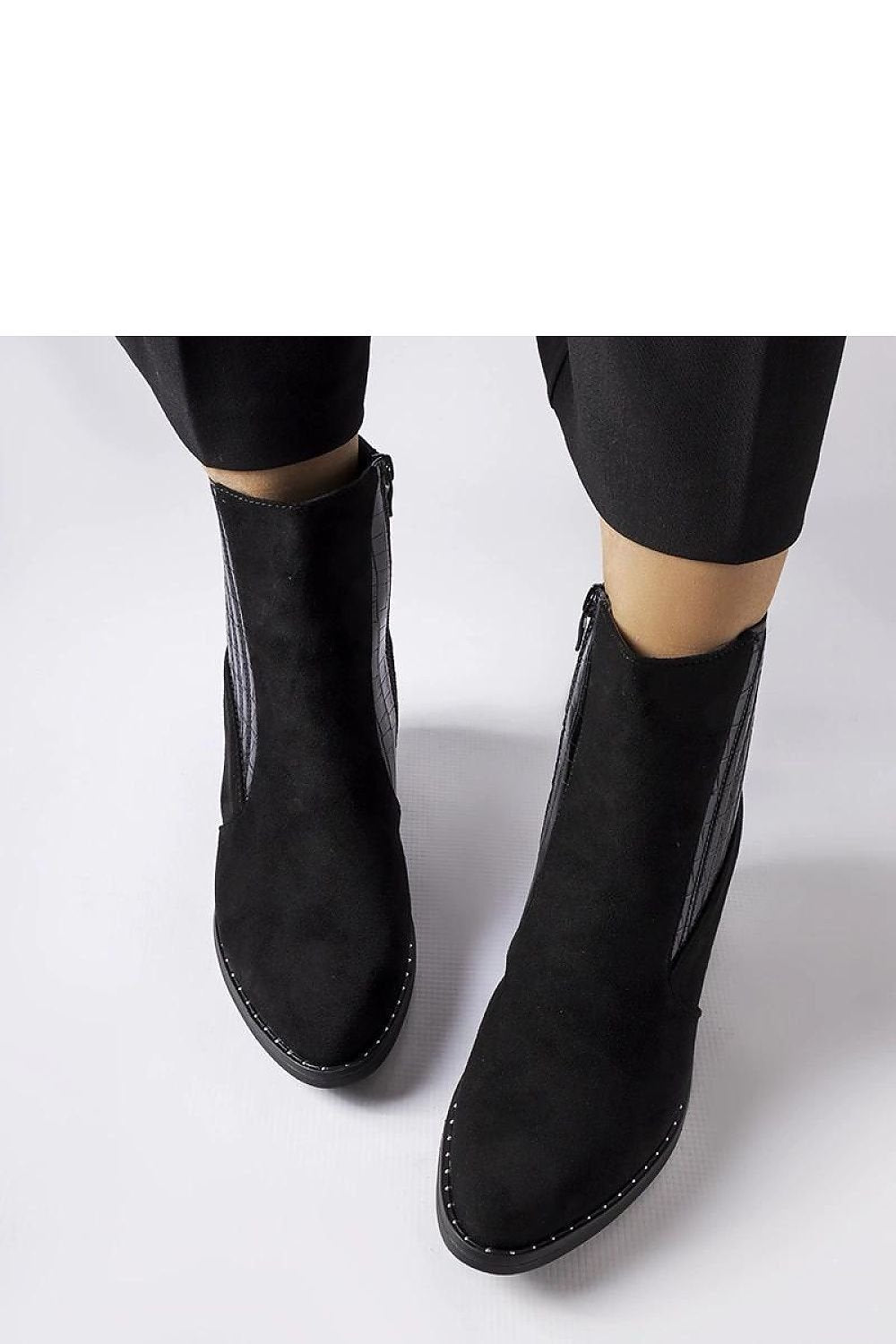 Heel boots Solea black / 36 MAHYSTYLE