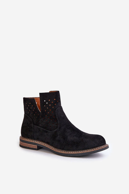 Boots Step in style black / 36 MAHYSTYLE