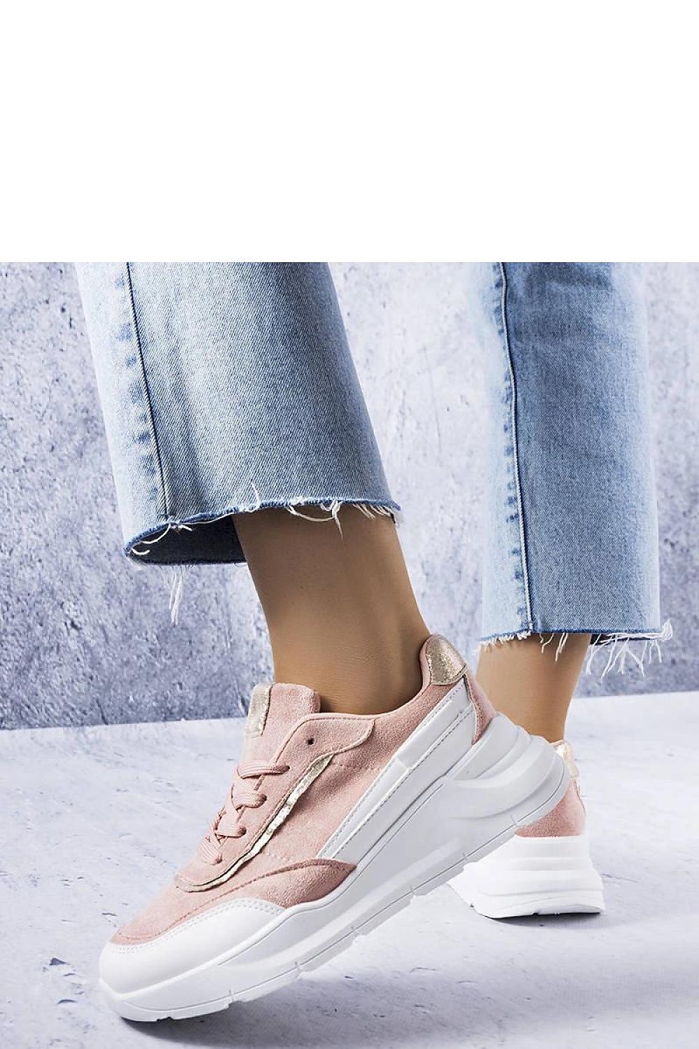 Eco-Suede Sneakers from Dupuis – Stylish Comfort for Summer pink / 36 MAHYSTYLE