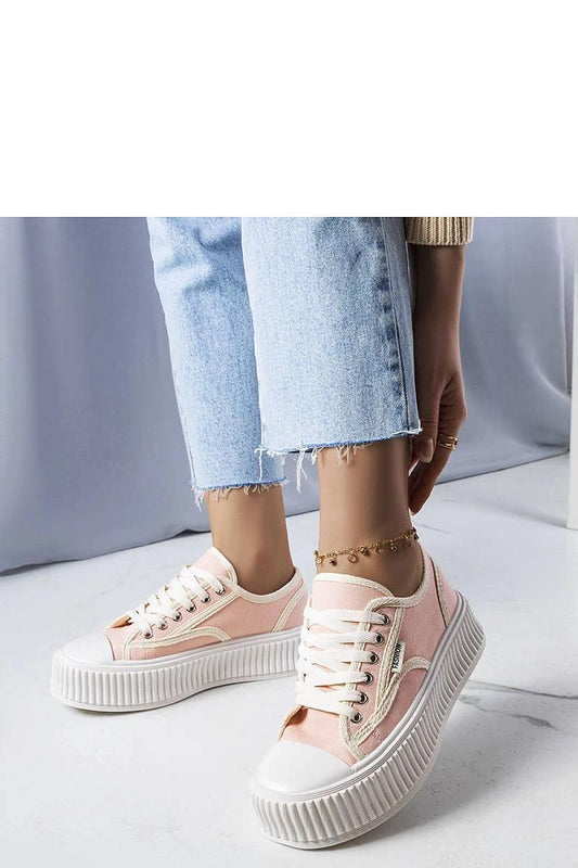 Connie Pink Platform Sneakers – Trendy & Comfortable pink / 36 MAHYSTYLE