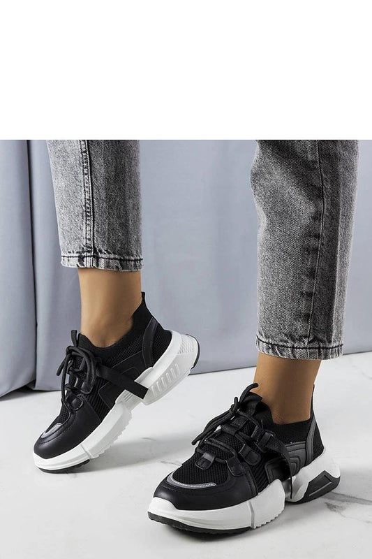 Peggy Black Sock Sneakers – Sleek & Comfortable black / 36 MAHYSTYLE