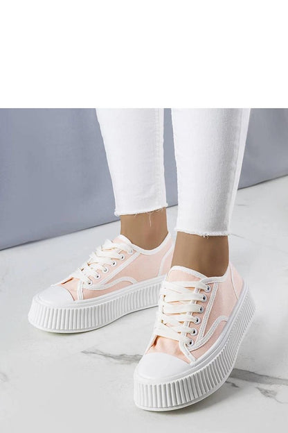 Delores Light Pink Platform Sneakers – Trendy & Comfortable pink / 36 MAHYSTYLE