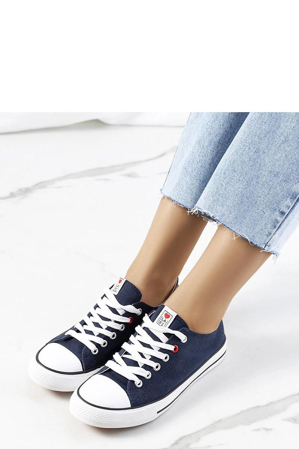 Kolind Navy Blue Sneakers Navy blue / 36 MAHYSTYLE