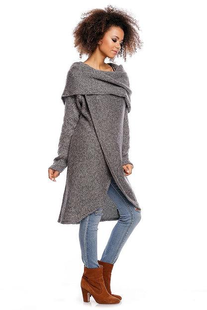 Asymmetric Long Jumper - PeeKaBoo grey / one-size-fits-all MAHYSTYLE