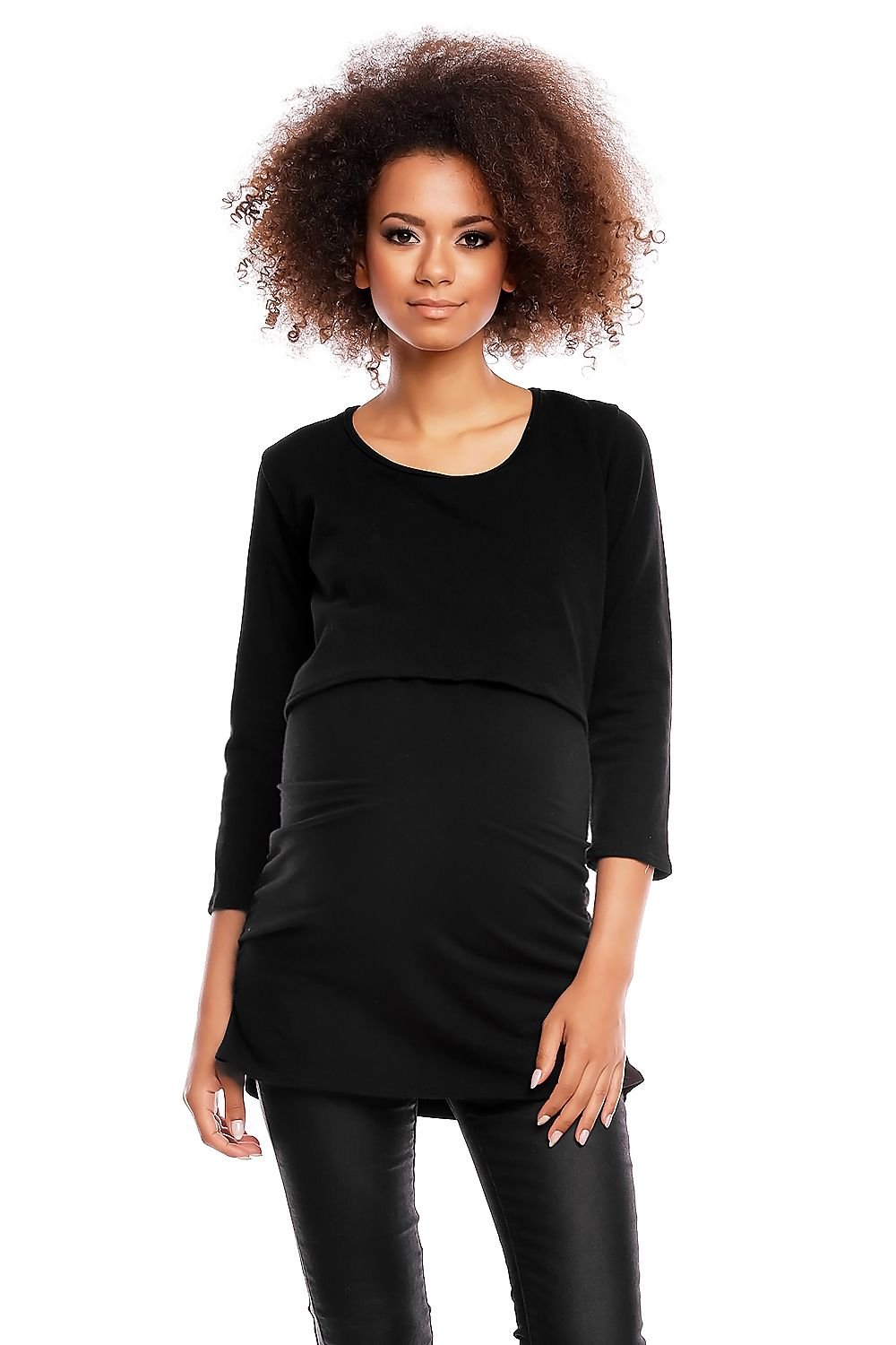 Maternity Tunic by PeeKaBoo black / S/M MAHYSTYLE