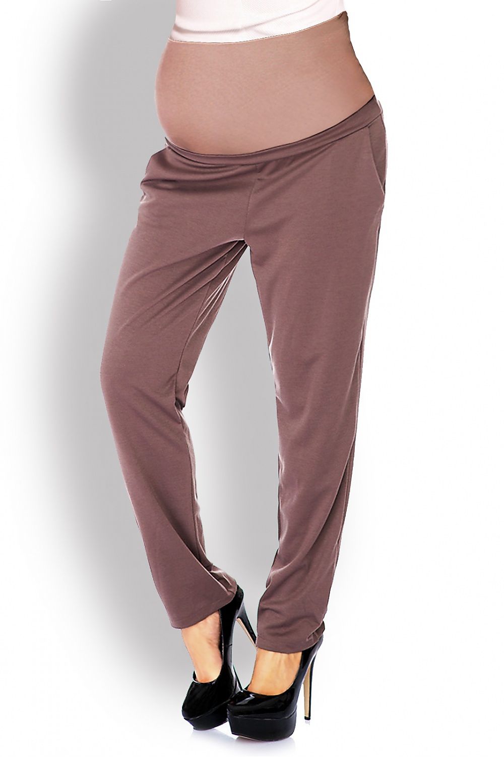 Comfort Maternity Pants by PeeKaBoo grey / S/M MAHYSTYLE