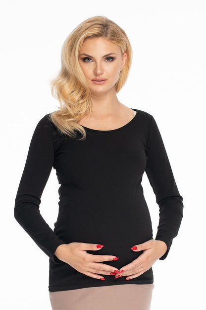 Classic Charm Maternity Blouse by PeeKaBoo black / S/M MAHYSTYLE