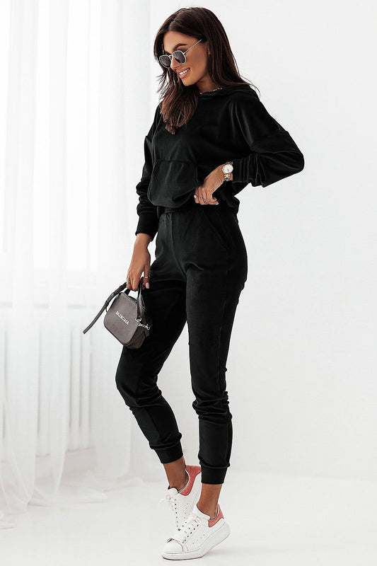 Louis Velour Set- IVON black / XS/S MAHYSTYLE