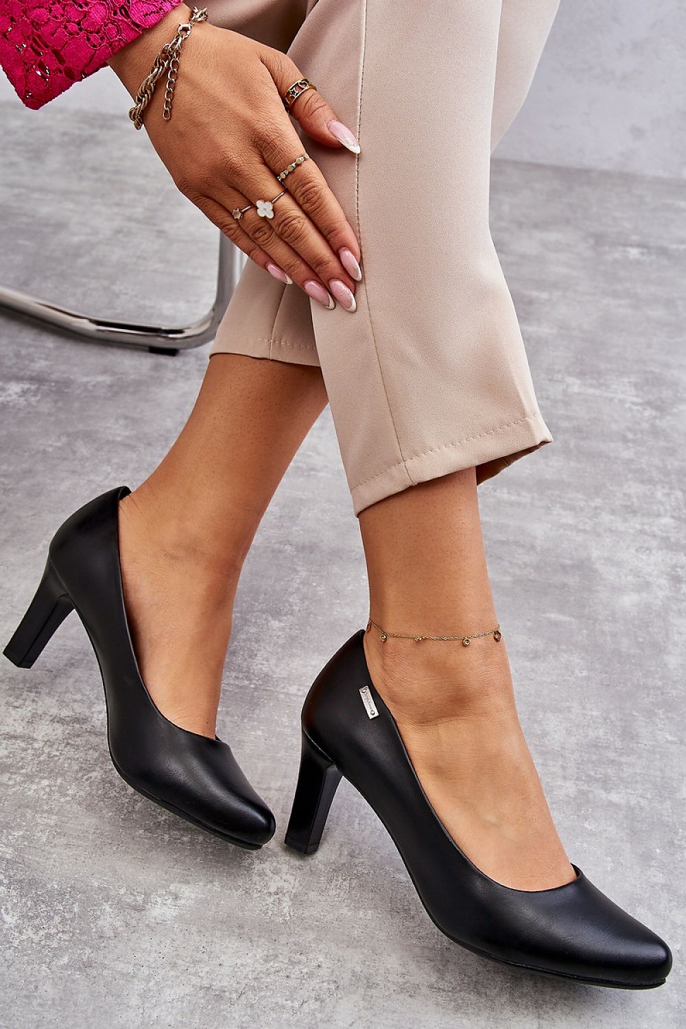  Block heel pumps model 175260 Step in style 