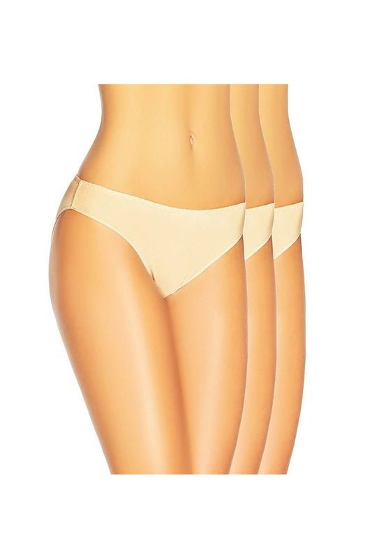 Teyli Low-Rise Bamboo Panty Set Beige XS MAHYSTYLE