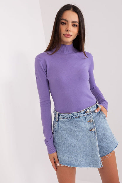 Turtleneck Long-Sleeve Sweater